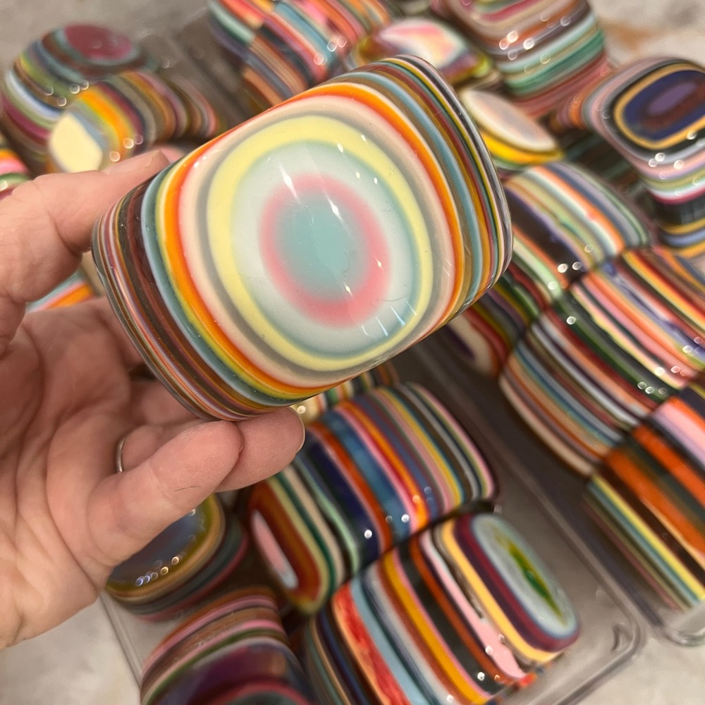 Sobral PopArt bangle. Authentic original stamped.